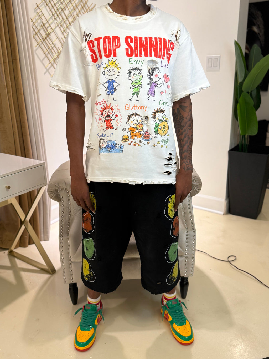 Stop Sinning Tee