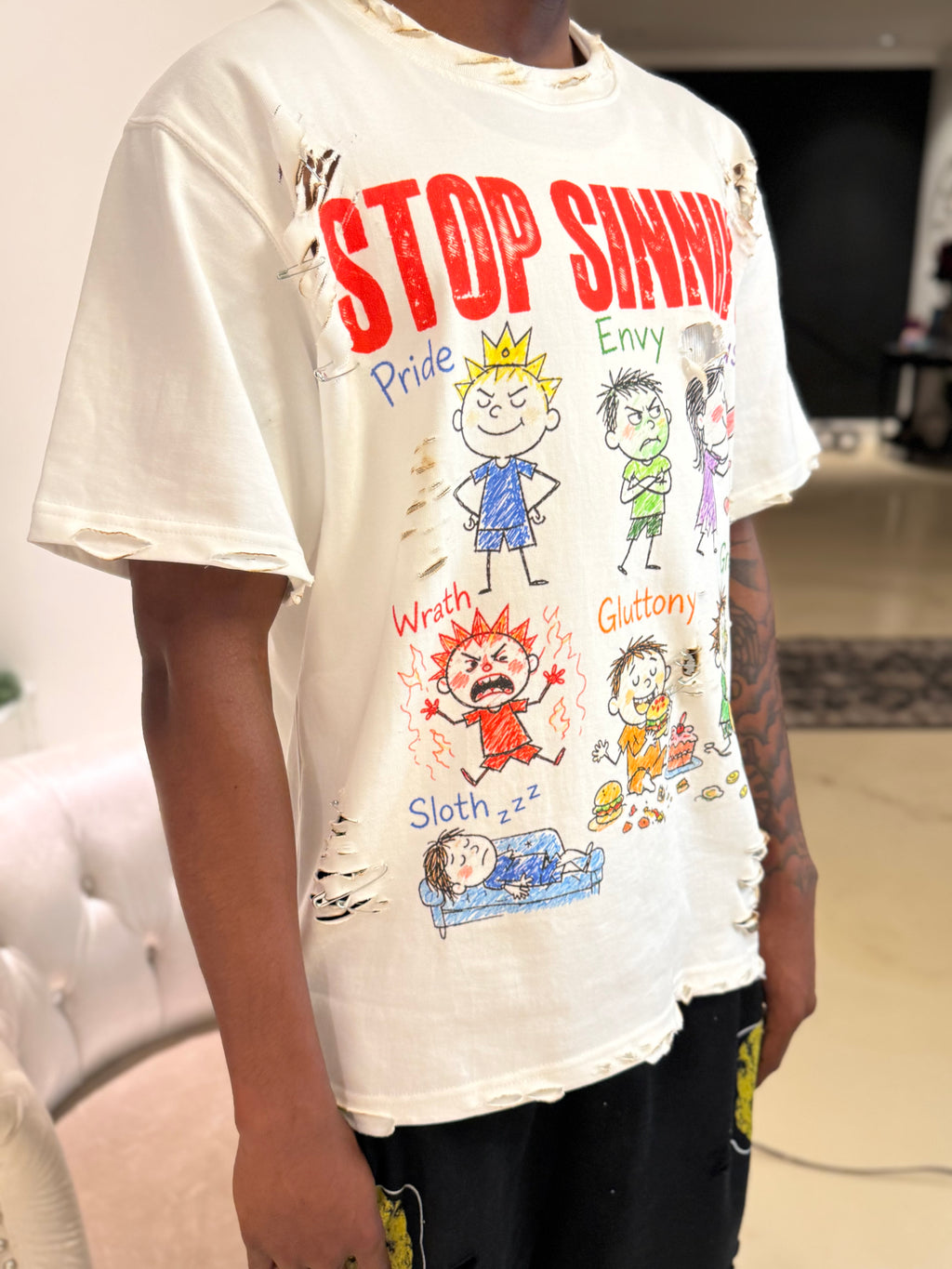 Stop Sinning Tee