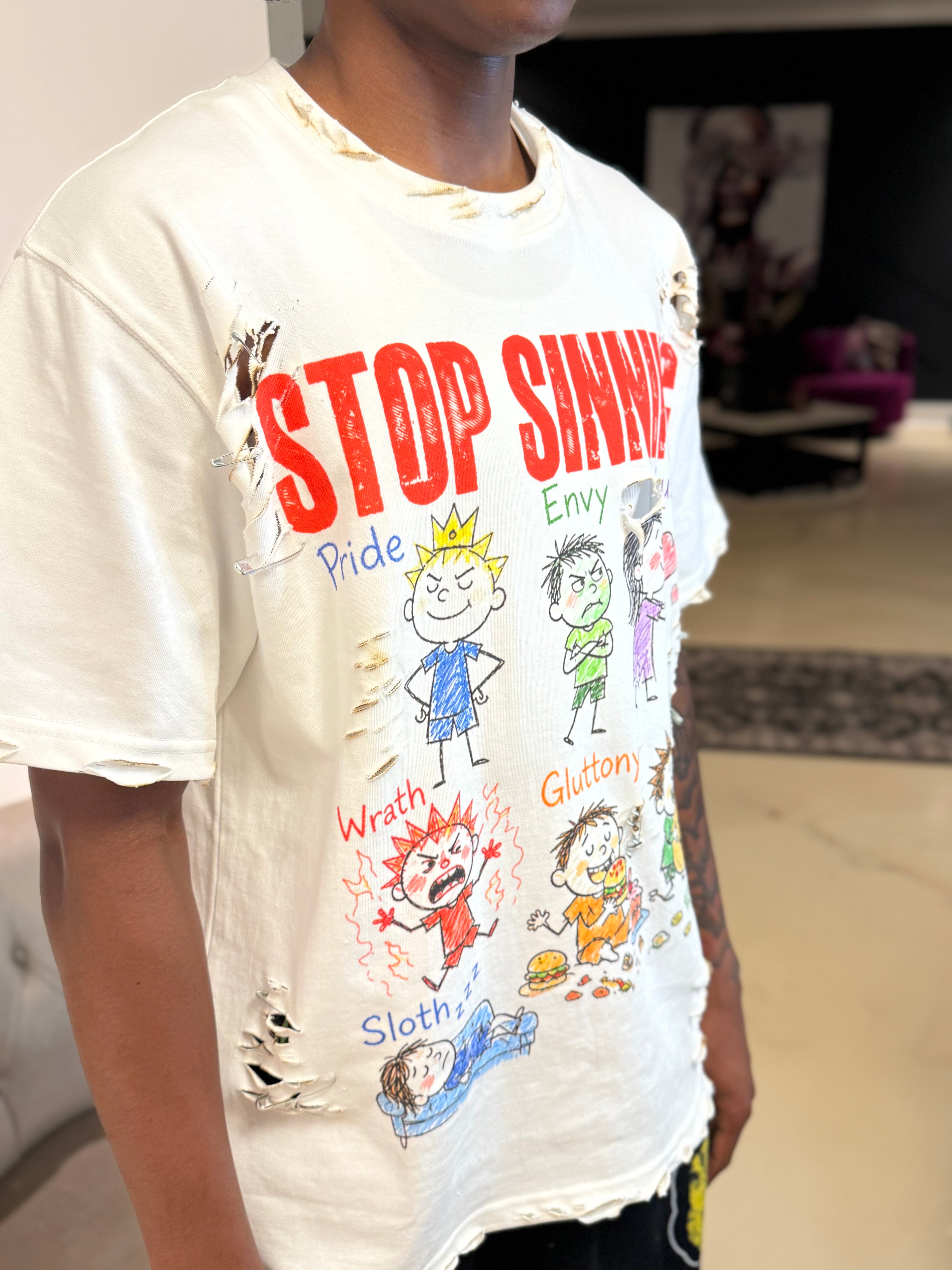 Stop Sinning Tee